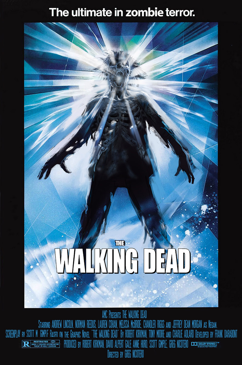Illustration for article titled The Walking Dead Takes Over Some of the Most Famous Movie Posters Ever